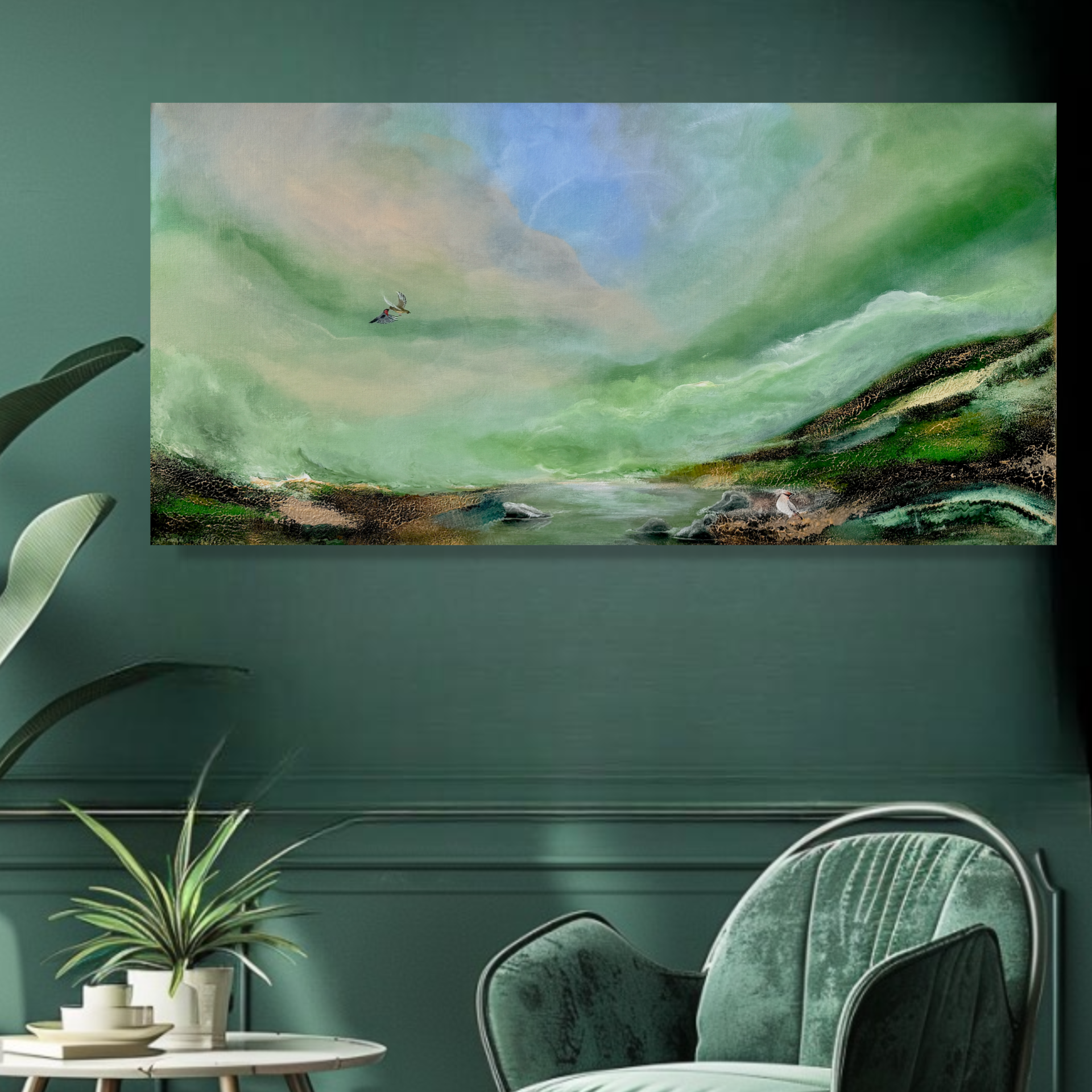 Green Heaven semi abstract