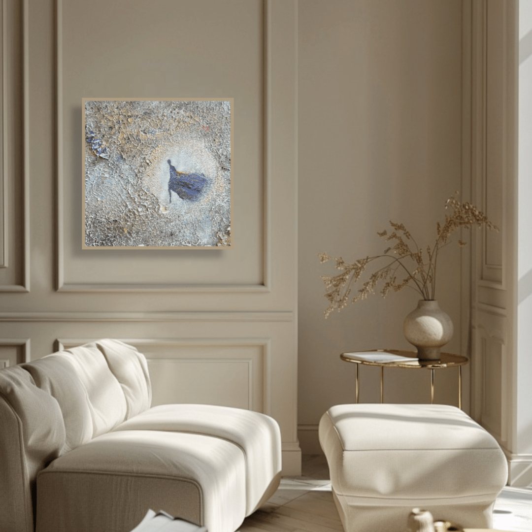 beige brown painting, brun tavla, beige tavla, pastel tavla, tavla göteborg, semiabstrakt tavla, abstrakt tavla, pastell colors, pastell hem, sagolik tavla, fairy tale painting, texturerad tavla, texture painting, textured art