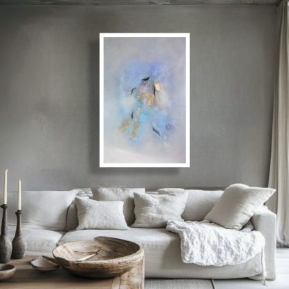 ”Sweet dreams" 60*80cm abstrakt tavla mix media på duk